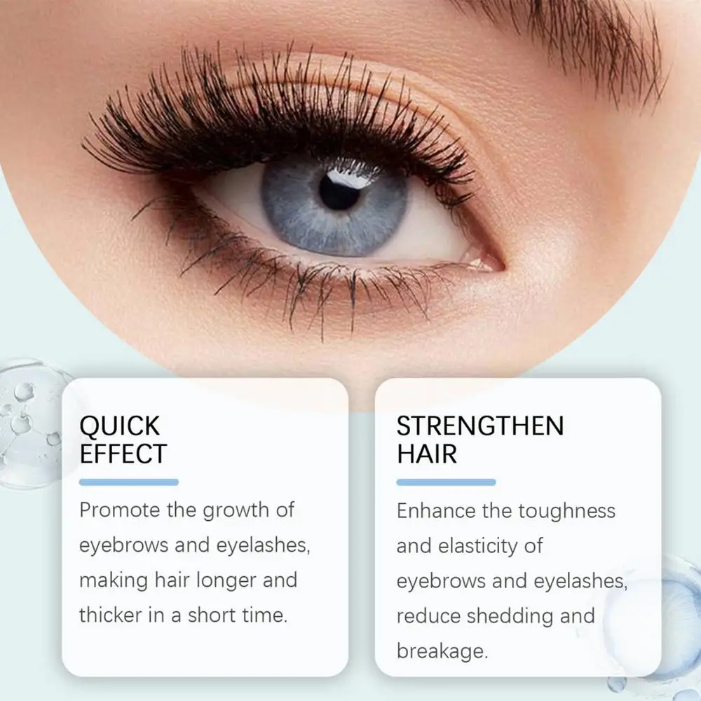 Lash Growth Oil Eyelash Nourishing and Growth Oil Portable Eyelash and Brow Oil Eyebrow Enhancer to Boost Lashes for Women