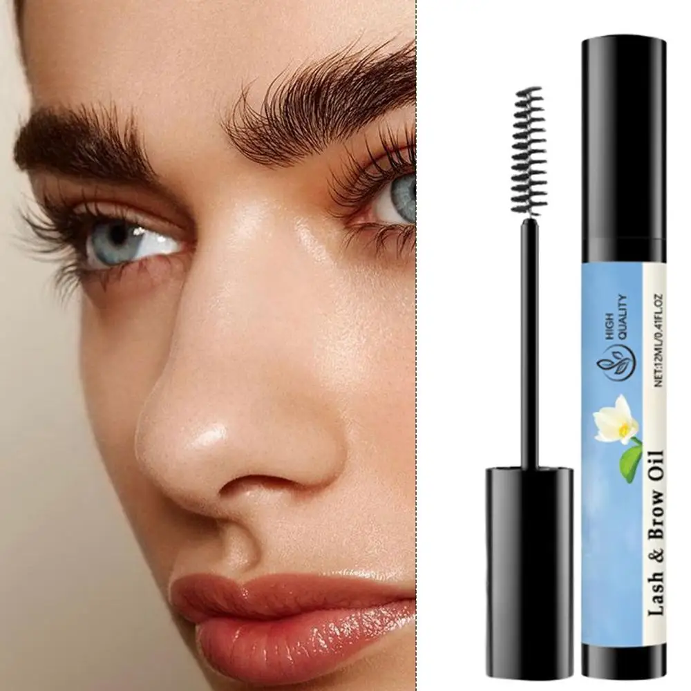 Lash Growth Oil Eyelash Nourishing and Growth Oil Portable Eyelash and Brow Oil Eyebrow Enhancer to Boost Lashes for Women