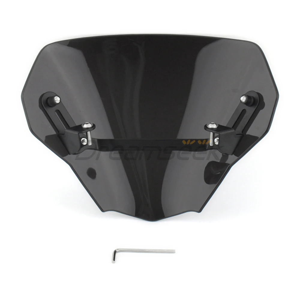 Front Windshield Deflector Support for Honda CB750 Hornet 2023 2024 2025 Black Fairing Windscreen Motorcycle Wind Shield Screen