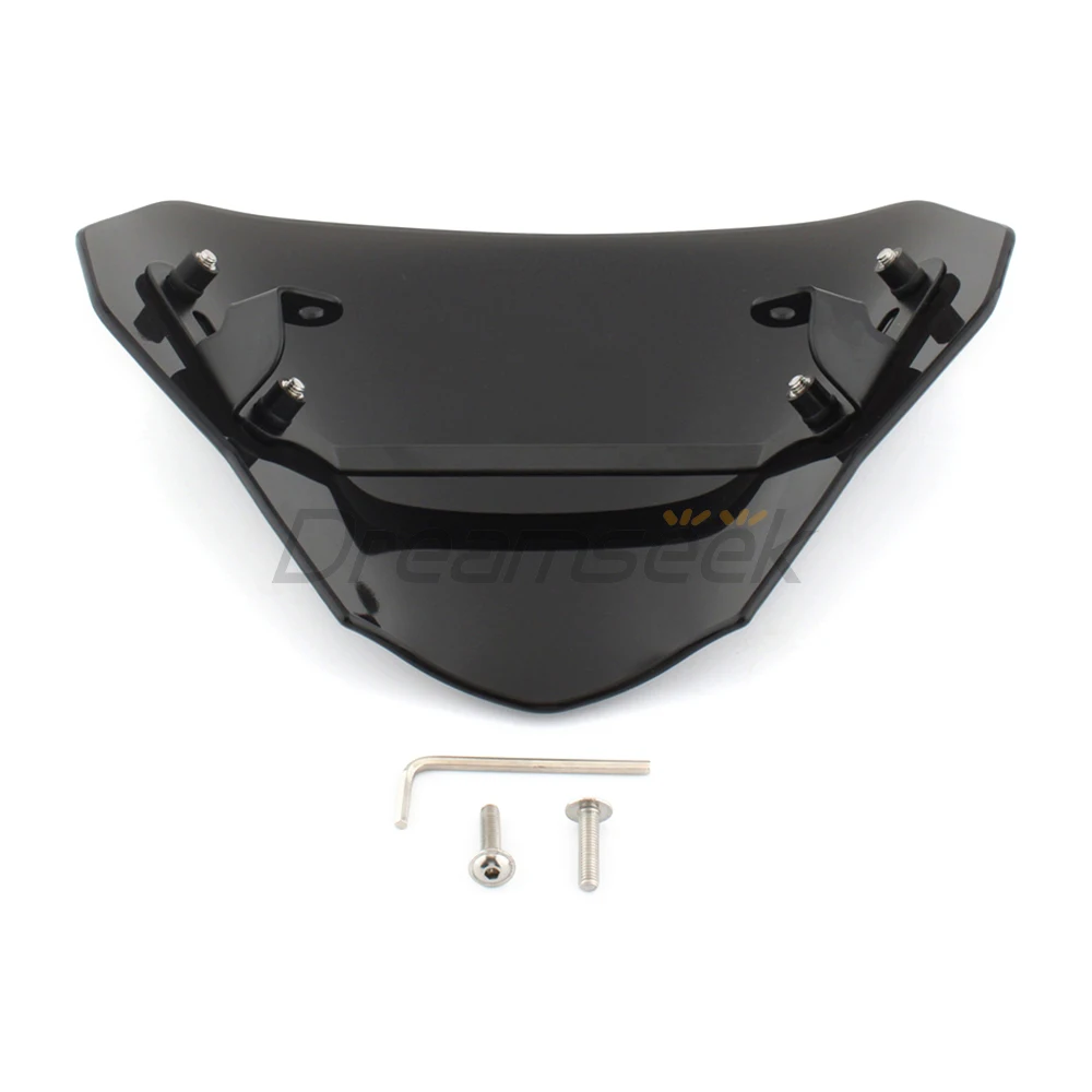 Front Windshield Deflector Support for Honda CB750 Hornet 2023 2024 2025 Black Fairing Windscreen Motorcycle Wind Shield Screen