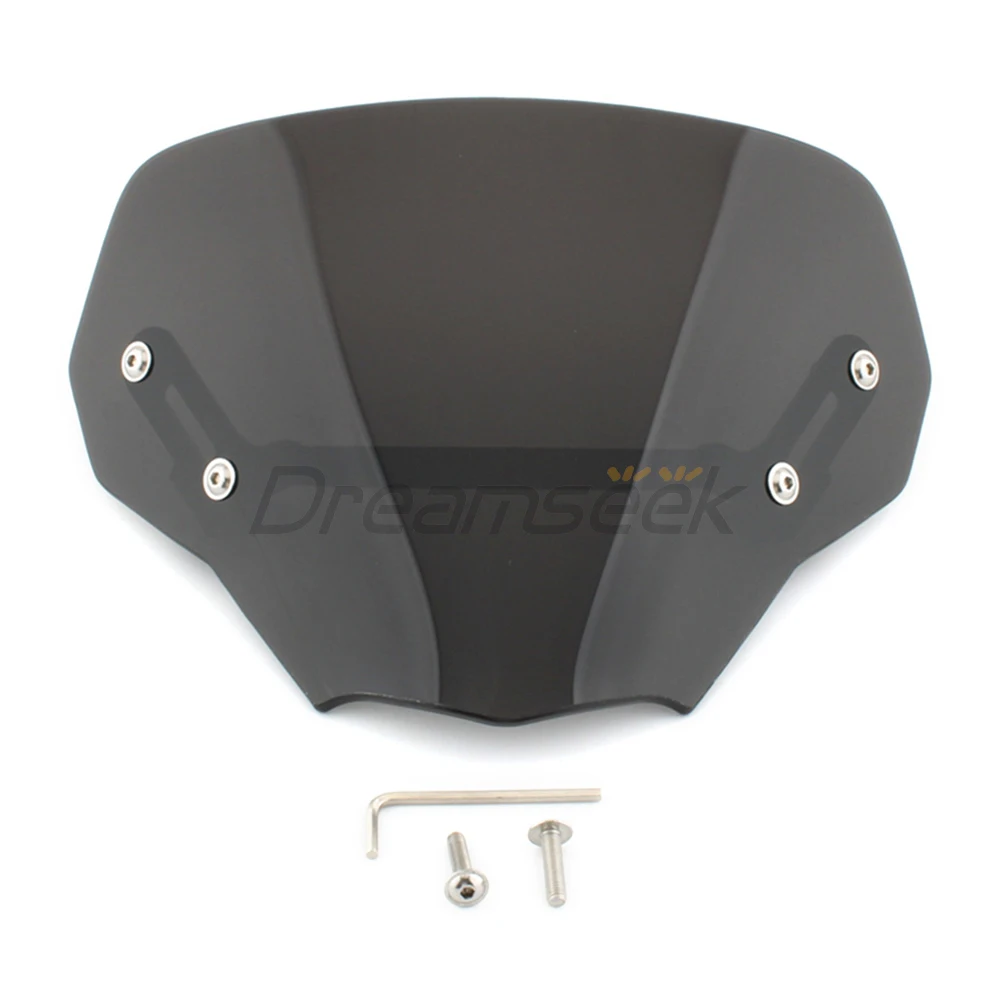 Front Windshield Deflector Support for Honda CB750 Hornet 2023 2024 2025 Black Fairing Windscreen Motorcycle Wind Shield Screen