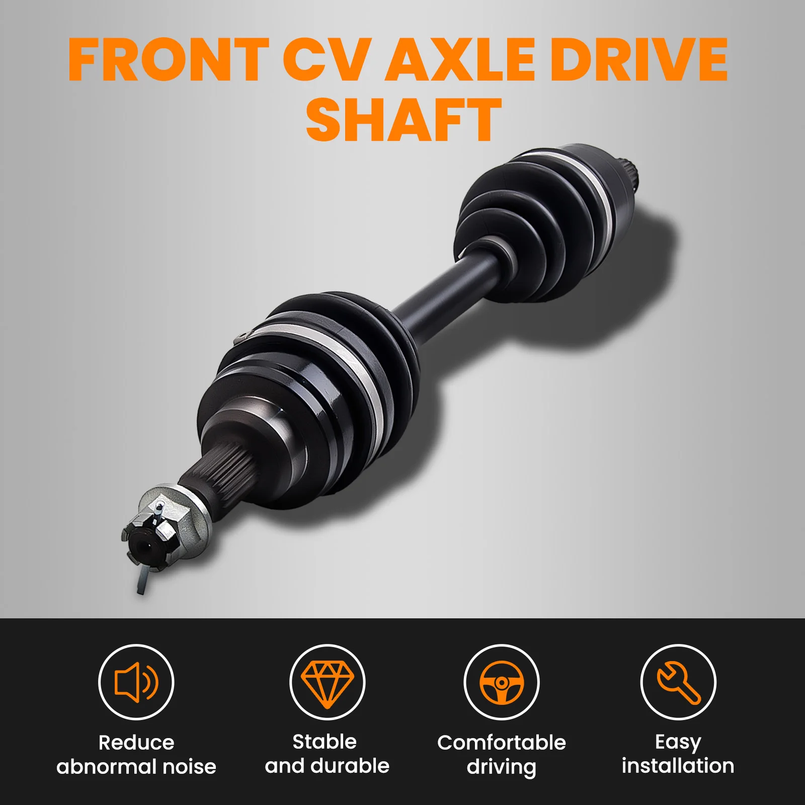 2pcs Front CV Joint Axle For Honda TRX 300 Fourtrax 4x4 ATV 42300-HC5-003 1988-2000
