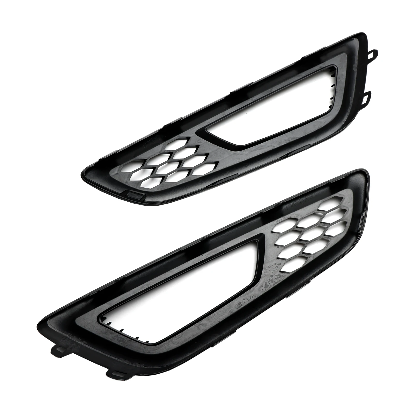 Artudatech 2PCS Front Bumper Fog Light Lamp Cover Bezel Grille fit for Ford Focus 2015-2018 2016 2017