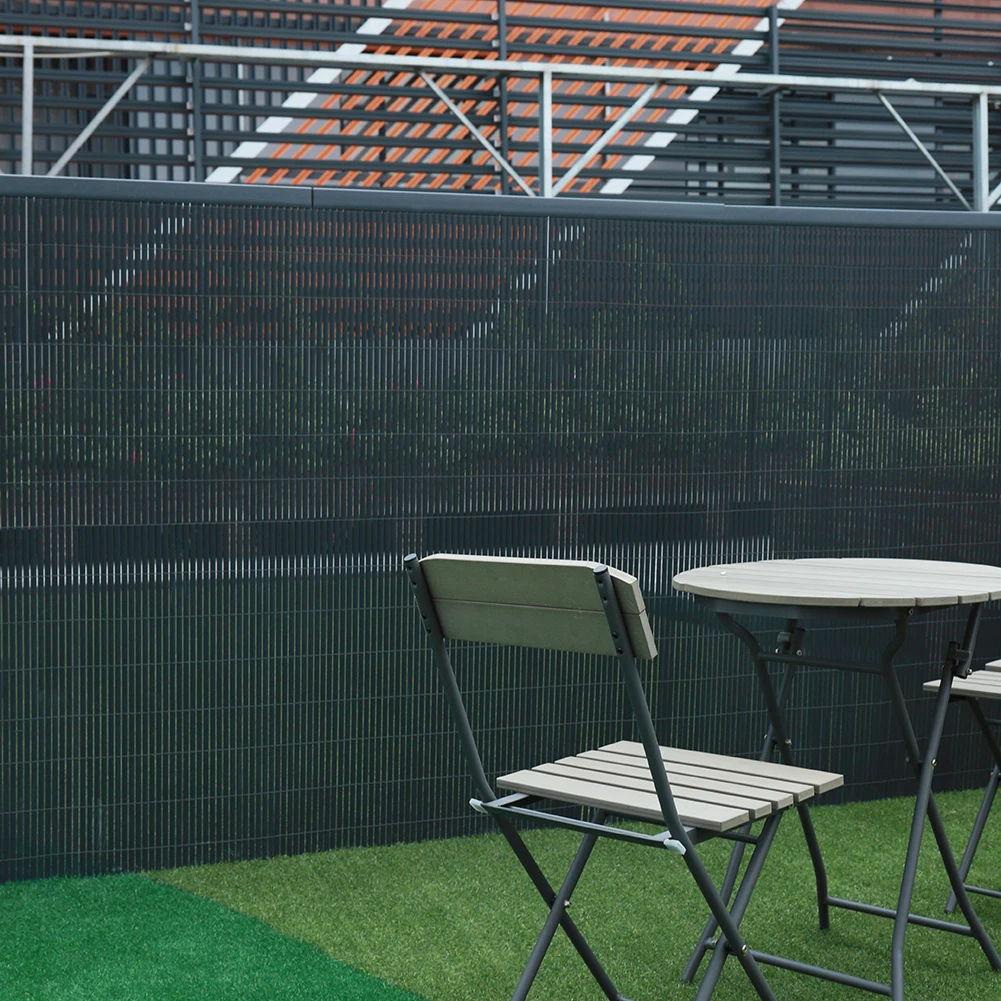 PVC Privacy Fence, Sun-blocked Screen Panels, Blindfold for Balcony for Garden, Balcony, Patio, Backyard