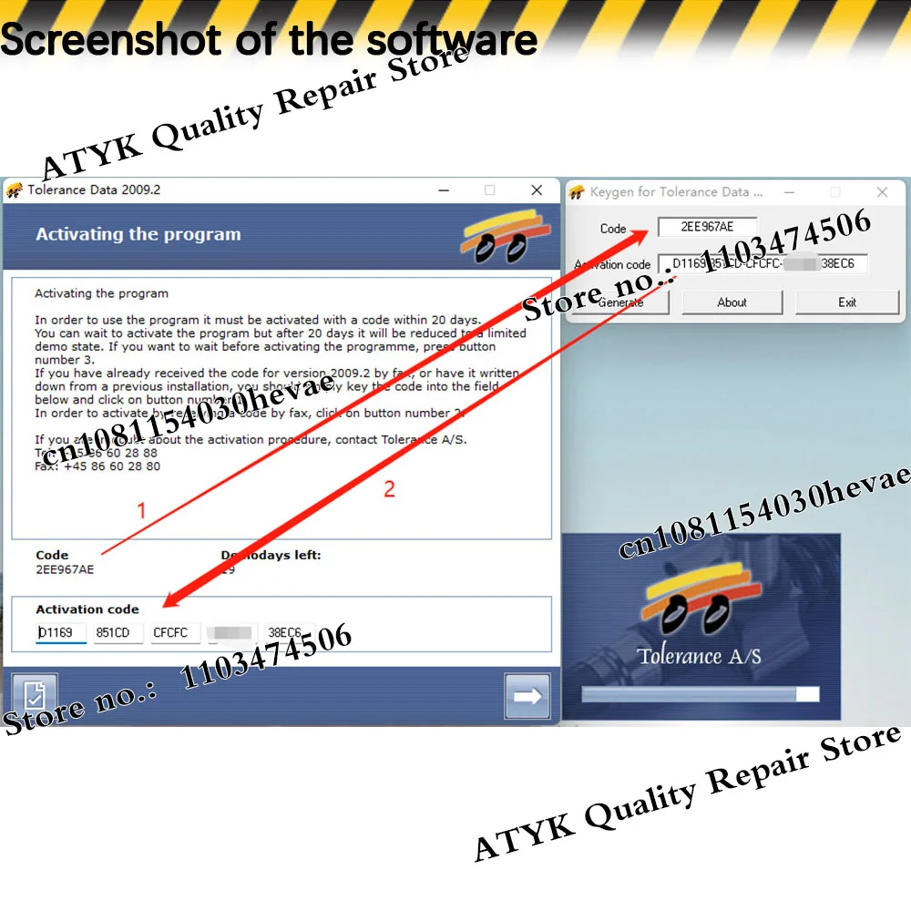 Tolerance Data 2009.2 Free Keygen Car Software Auto Repair Program Install Video Guide Car Repair Software auto-data-base