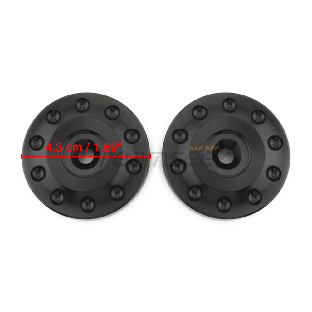 Frame Hole Plug Cap Cover for Triumph Bonneville Bobber 2017+ Scrambler 1200 XC XE 2019+ Street Cup 2017-2018 Black Guard CNC