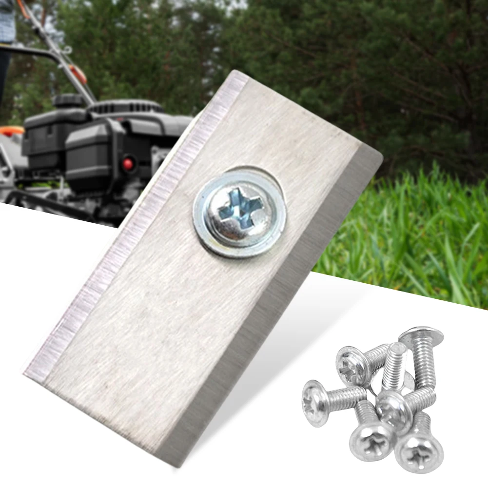 18Pcs Lawn Mower Cutting Blade Set Robot Mower Replacement Blade Single Hole Lawn Mower Blade for Worx Landroid Lawn Mowers