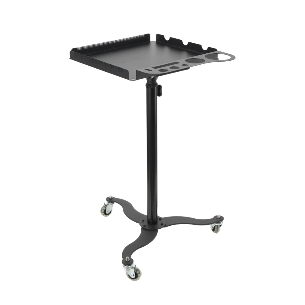 Rolling Salon Tray Cart Organizer Hair Extension Tool Tray Cart Hair Color Service Tray for Salon