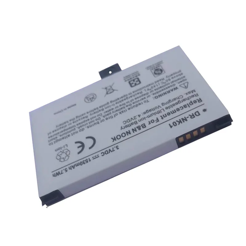 For Pocketbook Pro 602 603 902 903 912 612 920 Pro 920W Barnes&Noble NOOK BNRB1530 3.7V 1530mAh DR-NK01 Replacement battery
