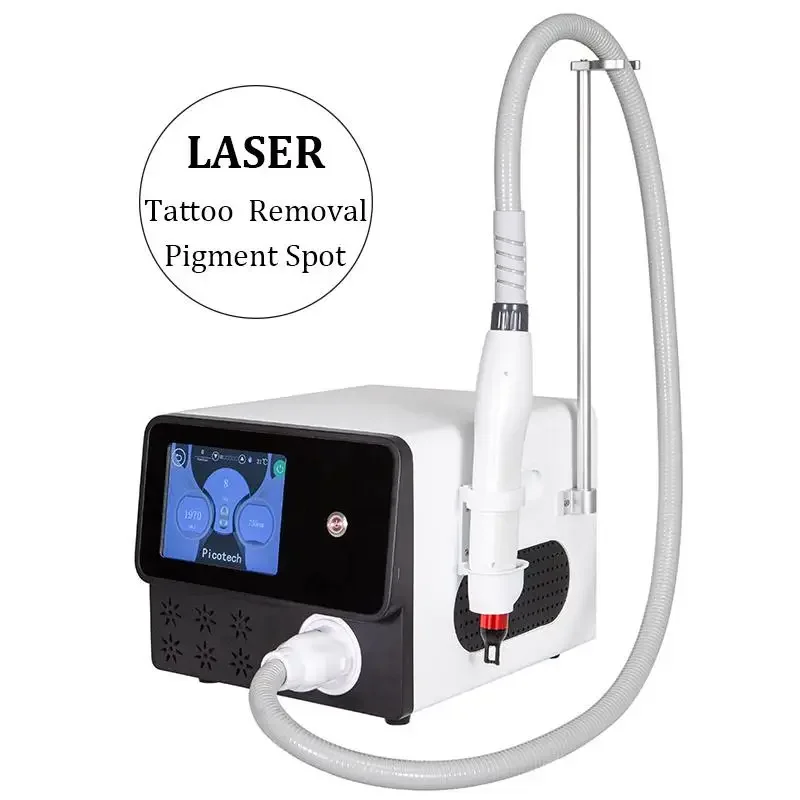 Picosecond 532nm 755nm 1064nm Tattoo Removal Remove Freckle White New Pico Lase Tattoo Removal Portable