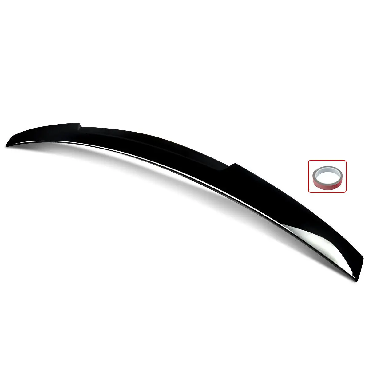 Trunk Spoiler For Audi A4 B8 8K2 S4 RS4 S-line Saloon 2008 2009 2010 2011 2012 Gloss Black Rear M4 Style Boot Lip Spoiler Wing