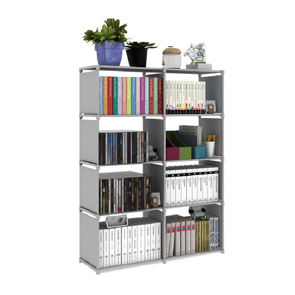 Open simple bookshelf shelf multi-layer bookshelf storage cabinet living room bedroom bookcase