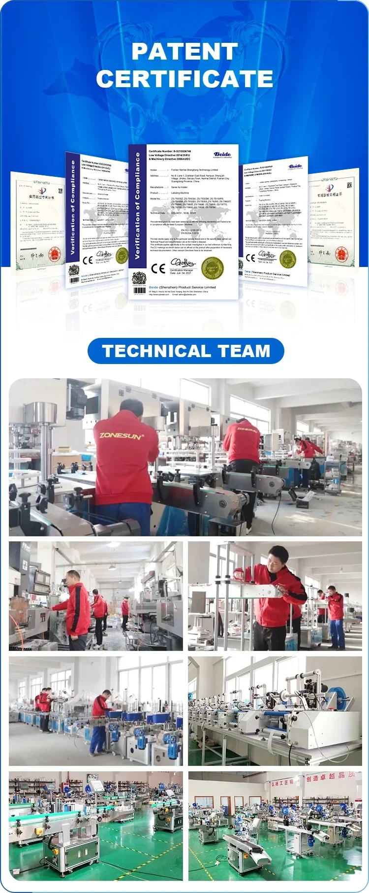 LOCAL DELIVERY ZONESUN ZS-FKR200C Handheld Sealer For Mylar/Aluminum Bags 0-250℃ Adjustable Temperature