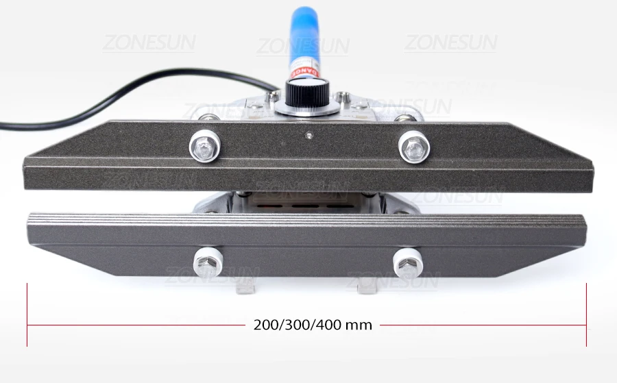LOCAL DELIVERY ZONESUN ZS-FKR200C Handheld Sealer For Mylar/Aluminum Bags 0-250℃ Adjustable Temperature