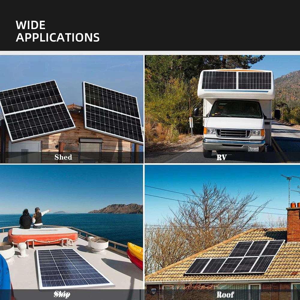 Discounted Sales of Solar Panels: Different Power Specifications Available – 100W / 120W / 150W / 200W