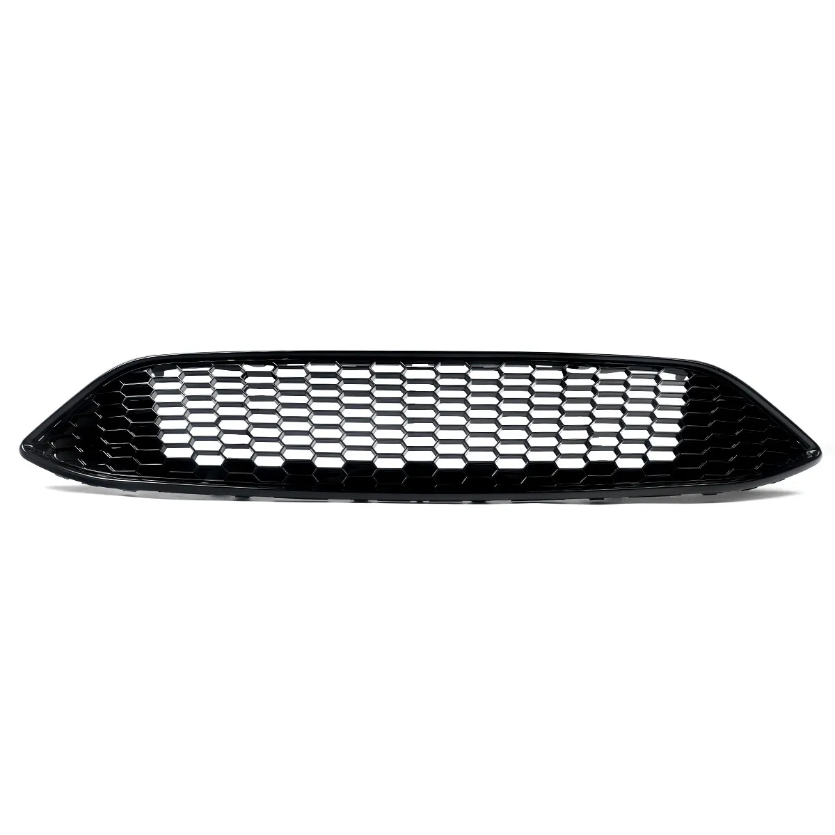 Front Grille Bumper Grid For Ford Focus MK3 Facelift 2015 2016 2017 2018 ST Line Honeycomb Diesel Saloon Gloss Black Grille