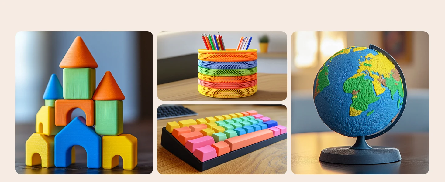 SUNLU 3KG Dual Color Matte PLA Filament 1.75mm 1kg Spool (2.2lbs) Matte 3D Printer PLA Filament Fit Most FDM Printer