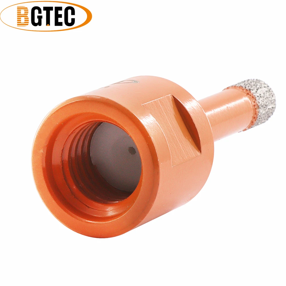 BGTEC 1/2/5pcs Diamond Drill Bits Diameter 6mm Drilling Crowns Tile Porcelain Ceramic Marble Hole Saw M14 Thread Hole Opener