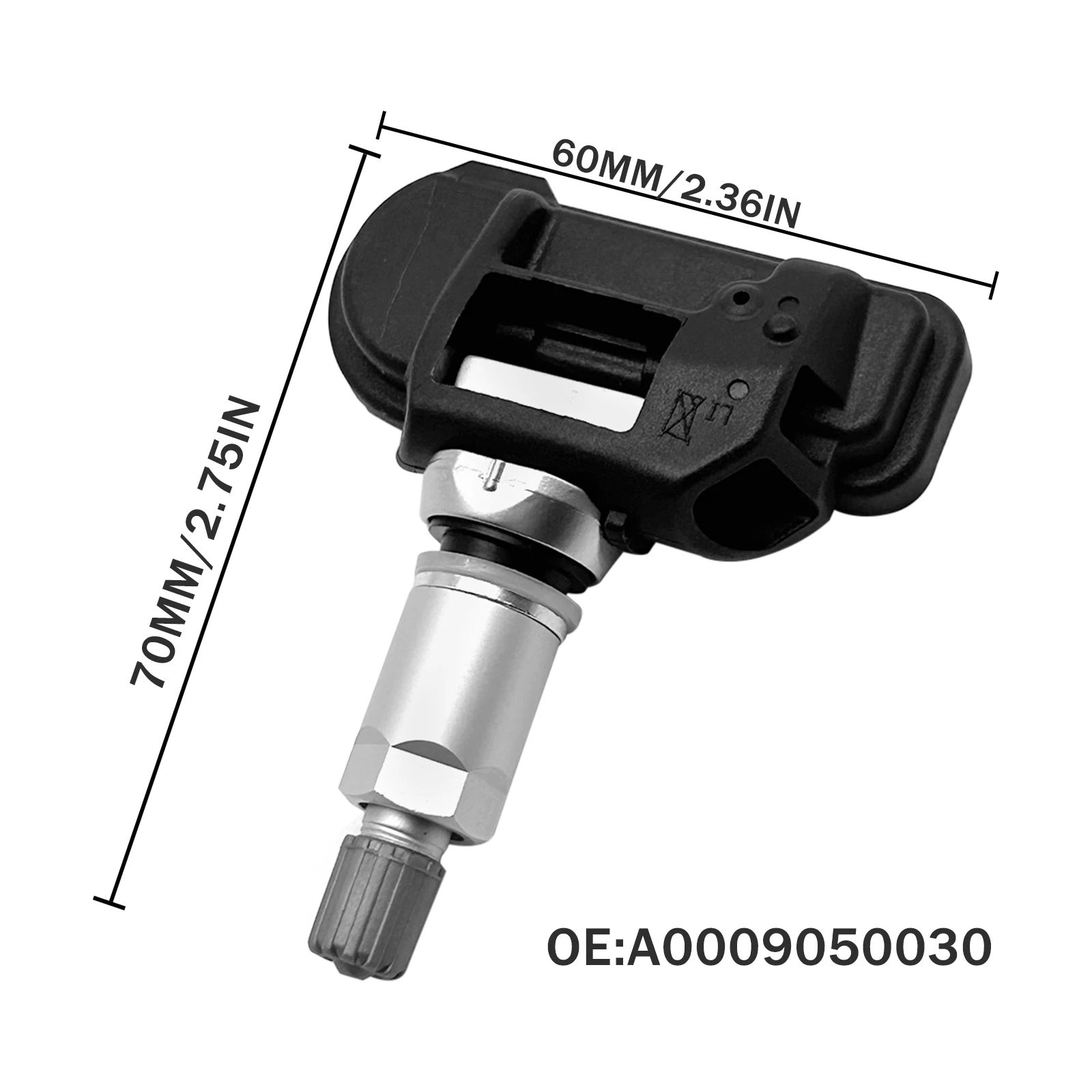 1PACK TPMS Wheel Tyre Pressure Sensor For Mercedes-Benz A B C E S Class A0009050030 From 2012 - 2020