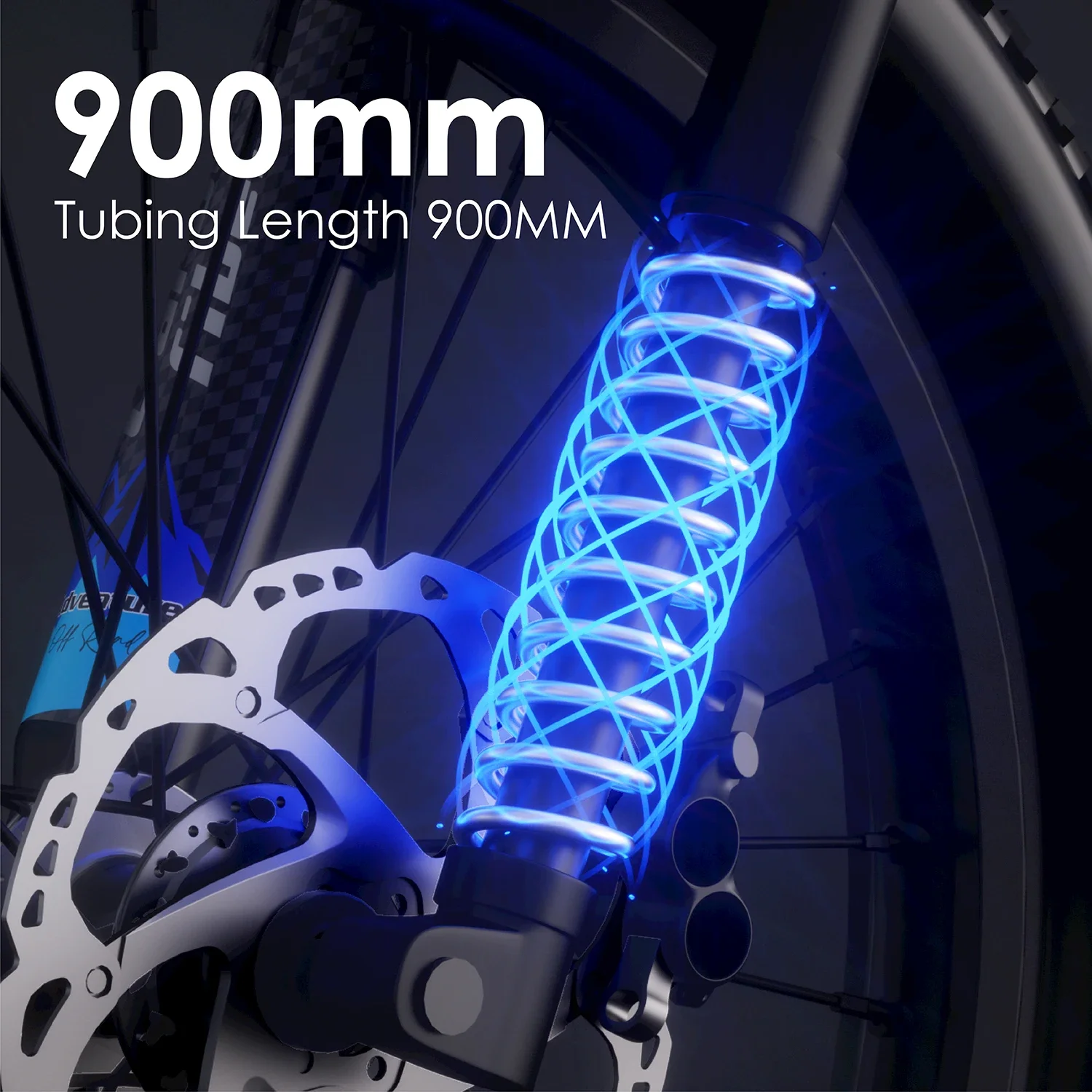HEZZO K9 Carbon fiber Adult Electric Bike 1500W Motor E-Mountain bike 52V21AH Battery Electric Bicycle 26''Fat Tire Men's E-bike