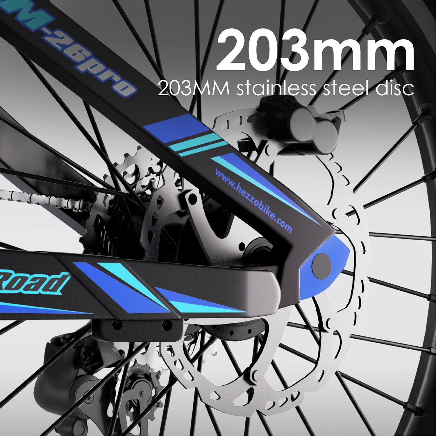 HEZZO K9 Carbon fiber Adult Electric Bike 1500W Motor E-Mountain bike 52V21AH Battery Electric Bicycle 26''Fat Tire Men's E-bike