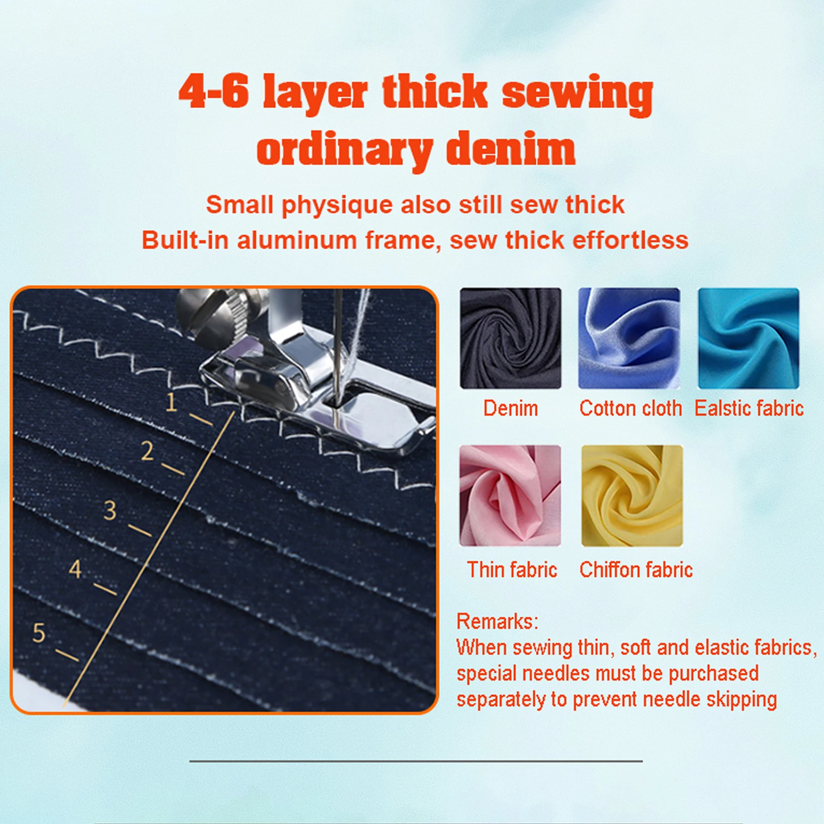 12 Stitches Electric Sewing Machine Mini Double Thread Sewing Machine with Foot Pedal High Quality UK Plug