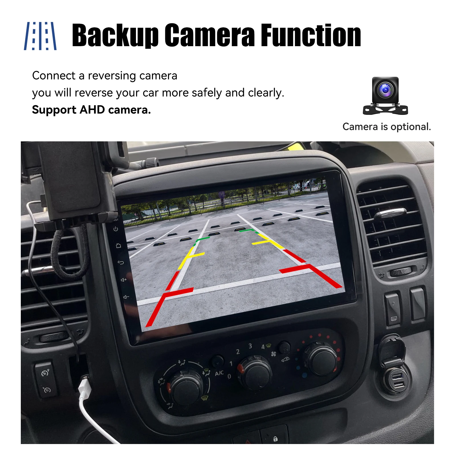 9"Android15 4+64G Car Radio Stereo For Opel Vauxhall Vivaro B Renault Trafic NV300 GPS Navi Bluetooth wrieless Carplay WIFI RDS