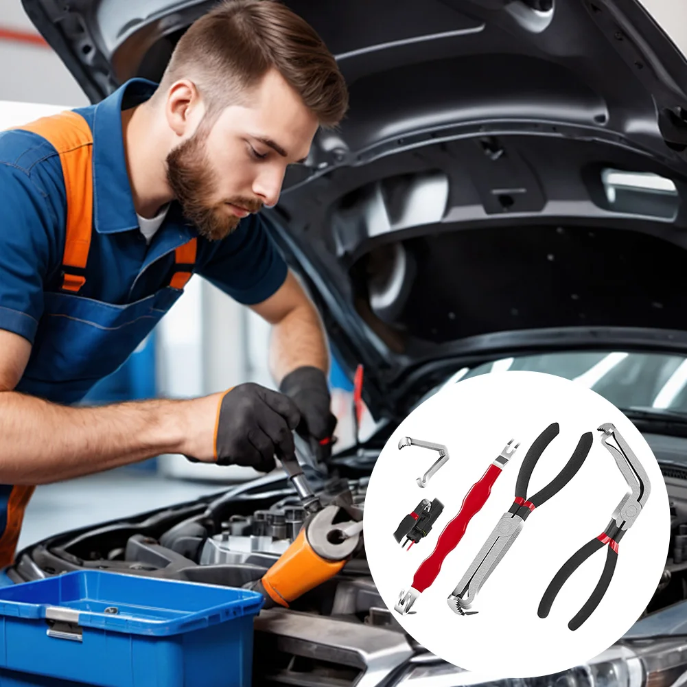Electrical Disconnect Pliers Wear Resist Car Fuel Line Breaker Truck Connector Separator for Engine Compartment Instrument Panel