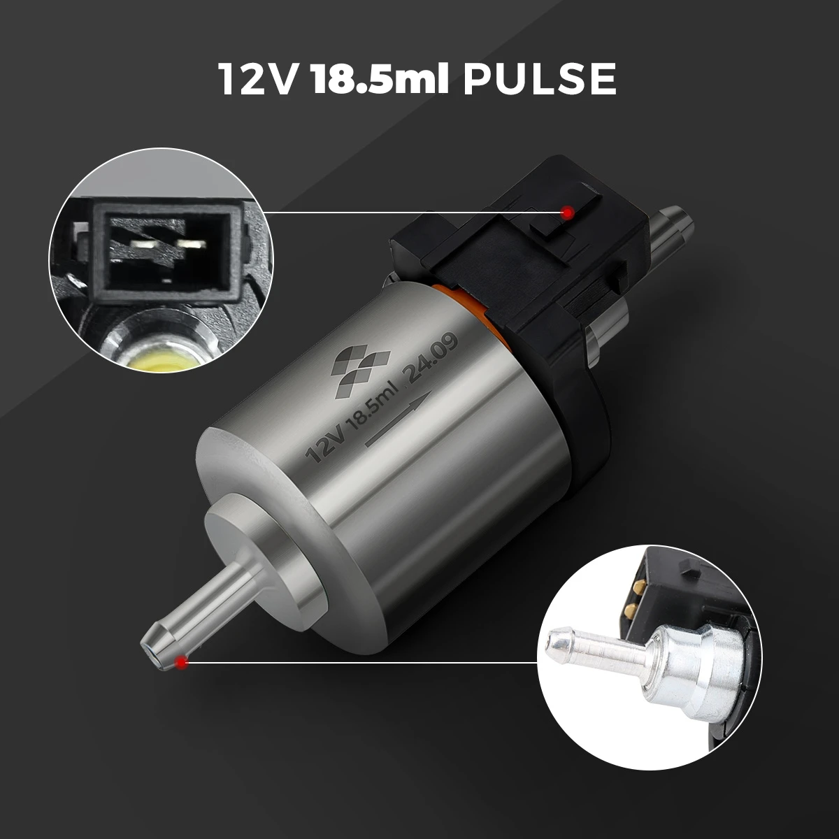 18.5ml Ultra Quiet Fuel Pump Car Heater Diesel Pump For 12V 2KW Webasto Eberspacher Car Air Parking Heater Accessories