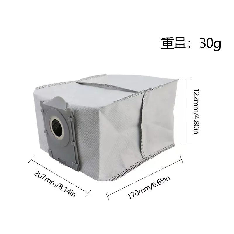 Ecovacs X8 Pro Omni Accessories Main Side Brush Hepa Filter Rag Dust Bag Replacement X8 Pro plus AI/DEX56 Parts
