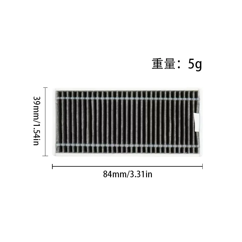 Ecovacs X8 Pro Omni Accessories Main Side Brush Hepa Filter Rag Dust Bag Replacement X8 Pro plus AI/DEX56 Parts