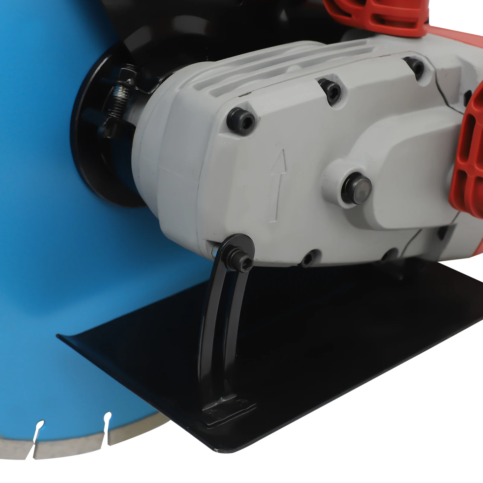 3KW Electric Concrete Saw w/350mm Blade,Wet Dry Cutting Saw Handheld Circular Saw Grooving Machine Wall Slotting Machine 3800RPM