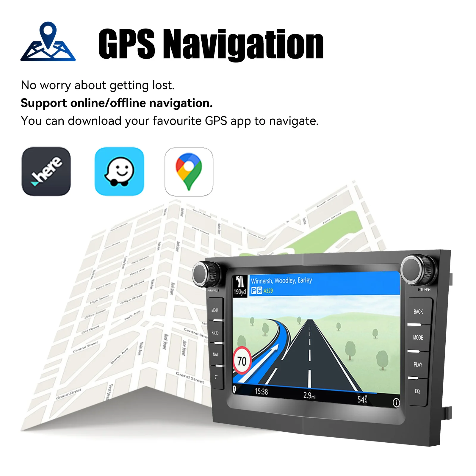 7" Android 14 Car Stereo For Opel/Vauxhall Corsa D Astra H Zafira Vivaro Zafira Combo Signum Tigra Carplay GPS NAVI AI Voice RDS