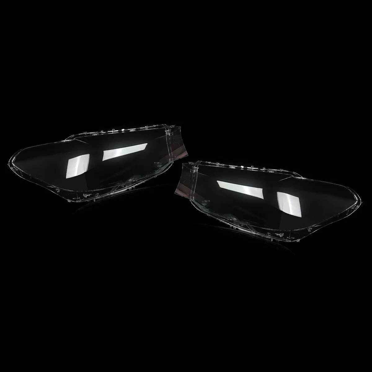 HEADLIGHT LENS COVER FOR BMW G30 G31 G38 5 SERIES 518d 520i 530i 540i 2017 2018 HEADLAMP SHELL cover car light lampshade pair