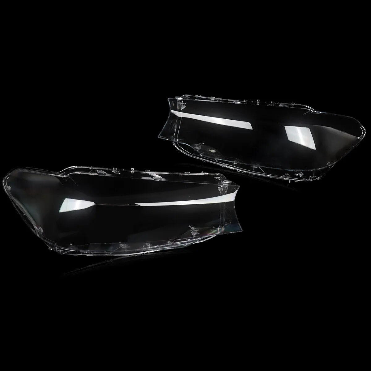 HEADLIGHT LENS COVER FOR BMW G30 G31 G38 5 SERIES 518d 520i 530i 540i 2017 2018 HEADLAMP SHELL cover car light lampshade pair