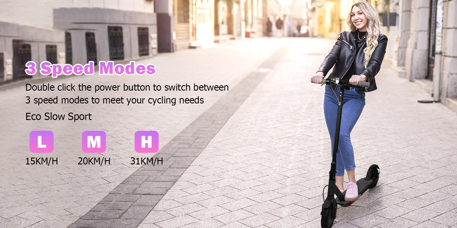 AOVOPRO Electric Scooter Top Speed: 19 Mph Range: 21.75 Miles Peak Power: 350W Suitable For Adults Foldable Electric Scooter