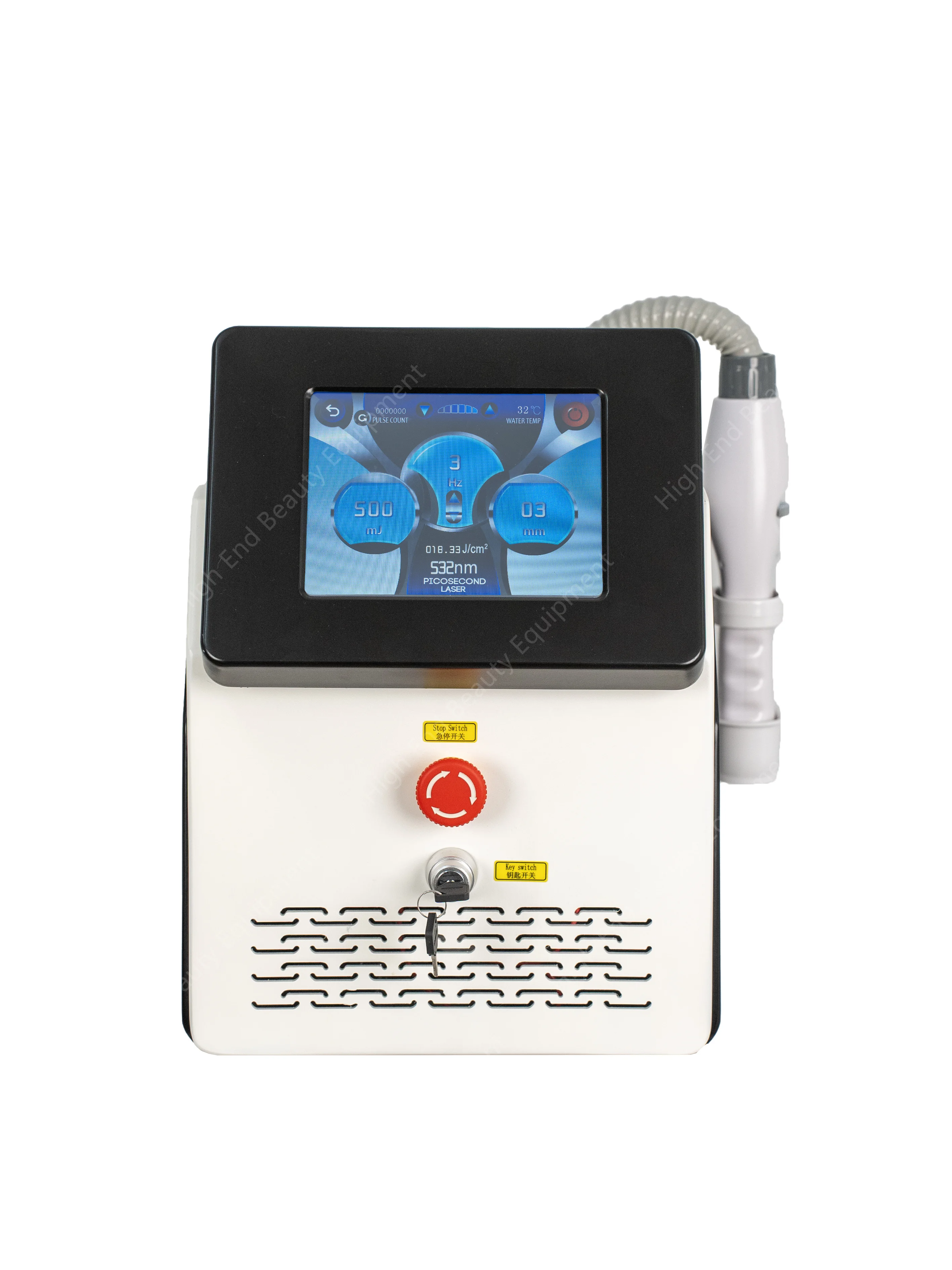 Epilator NEW Portable 4000W 532nm 1064nm 1320nm Pico Laser Tattoo Removal Machine Nd:yag Picosecond Laser Machine