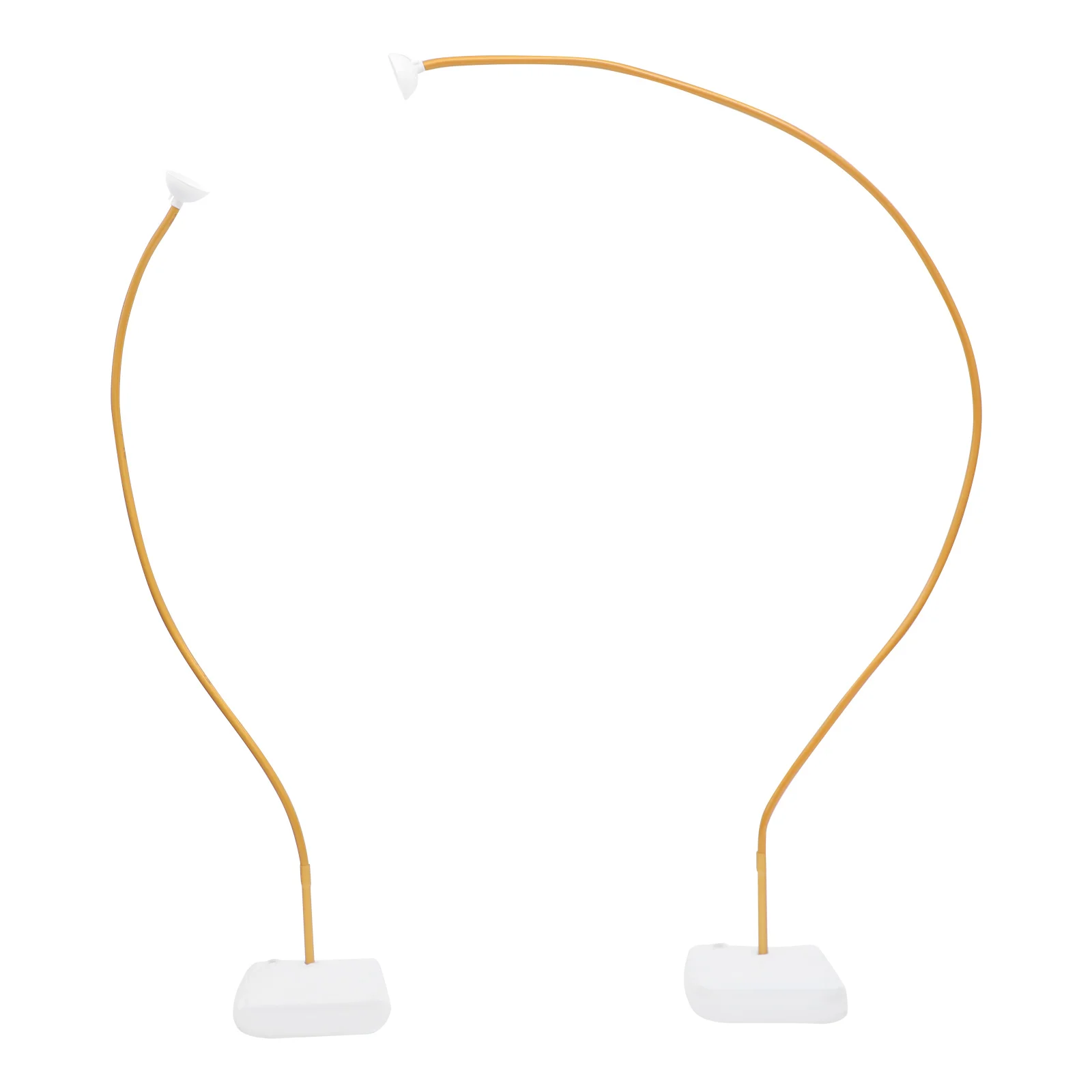2PCS Balloon Stand Arch Frame Free Bending Balloon Stand W/Base 1.5+2M DIY Tube Wedding Baby Shower Birthday Party Decor