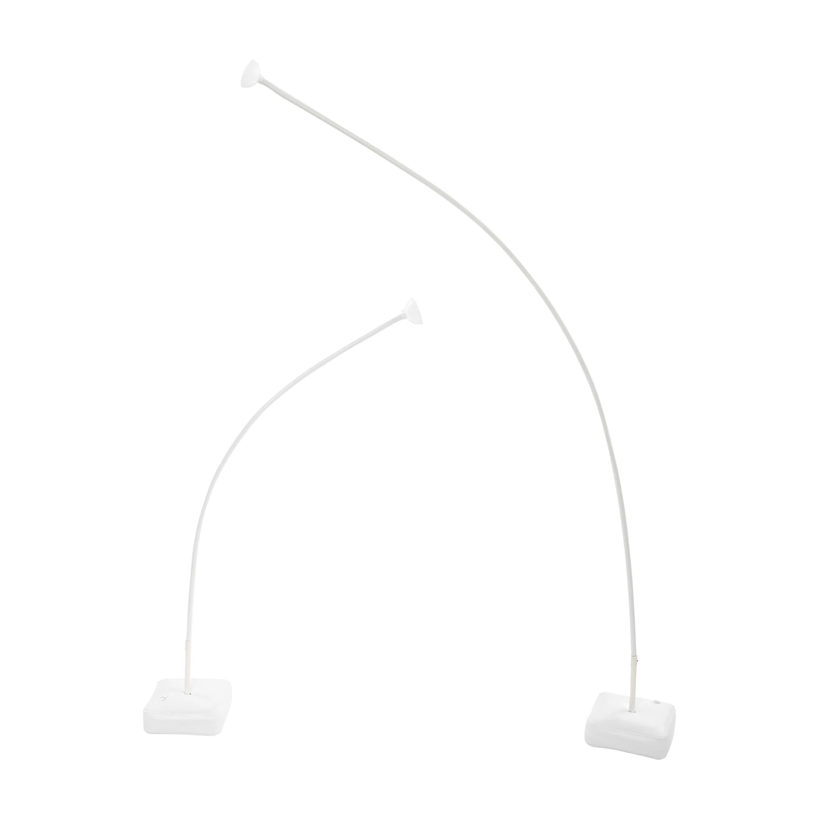 2PCS Balloon Stand Arch Frame Free Bending Balloon Stand W/Base 1.5+2M DIY Tube Wedding Baby Shower Birthday Party Decor