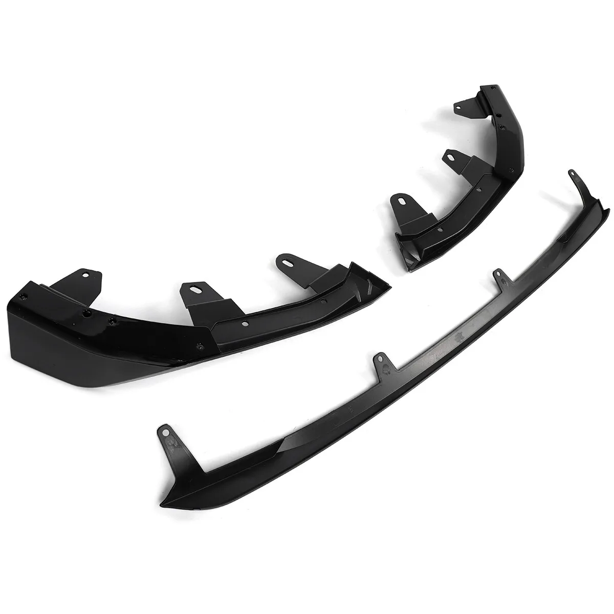 Front Lip Spoiler FOR BMW 2 SERIES G42 G43 218i 220i 230i M240i 2022-2024 FRONT SPLITTER LIP SPOILER M SPORT PERFORMANCE BLACK