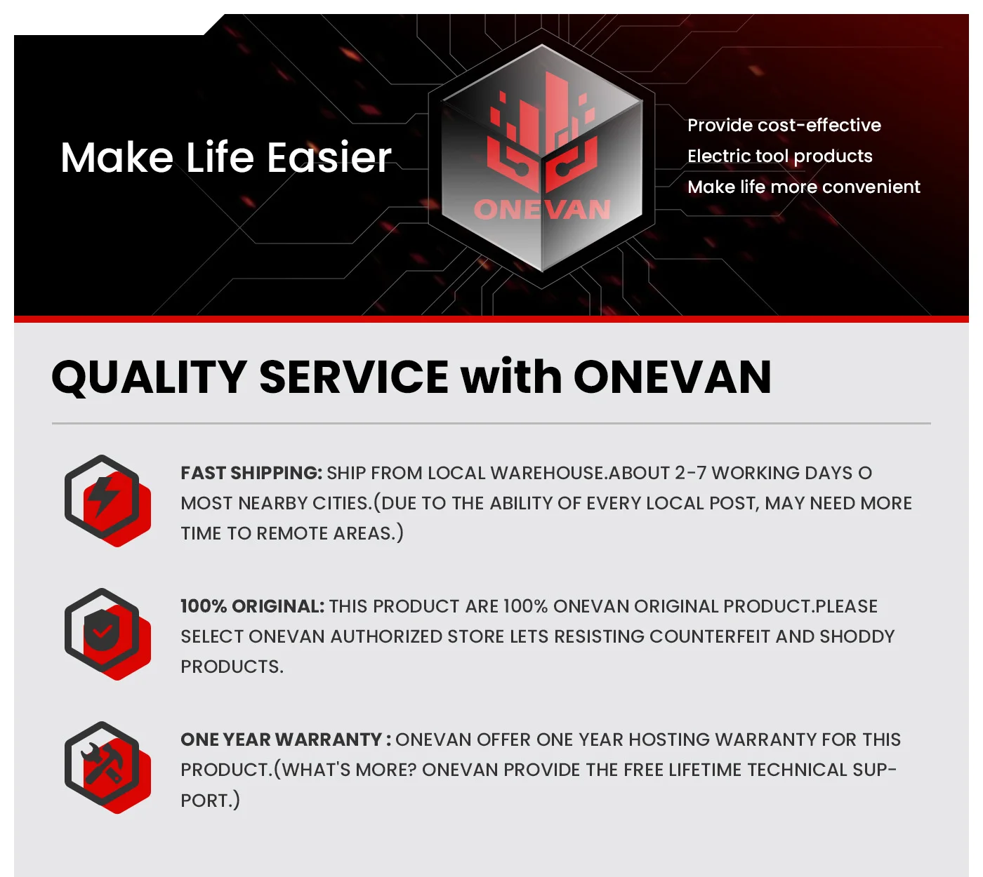 ONEVAN Brushless Electric Ratchet Wrench 1/2'' 1000NM Removal Screw Nut 4800RPM Car Repair Power ToolFor Makita 18V Battery Pin