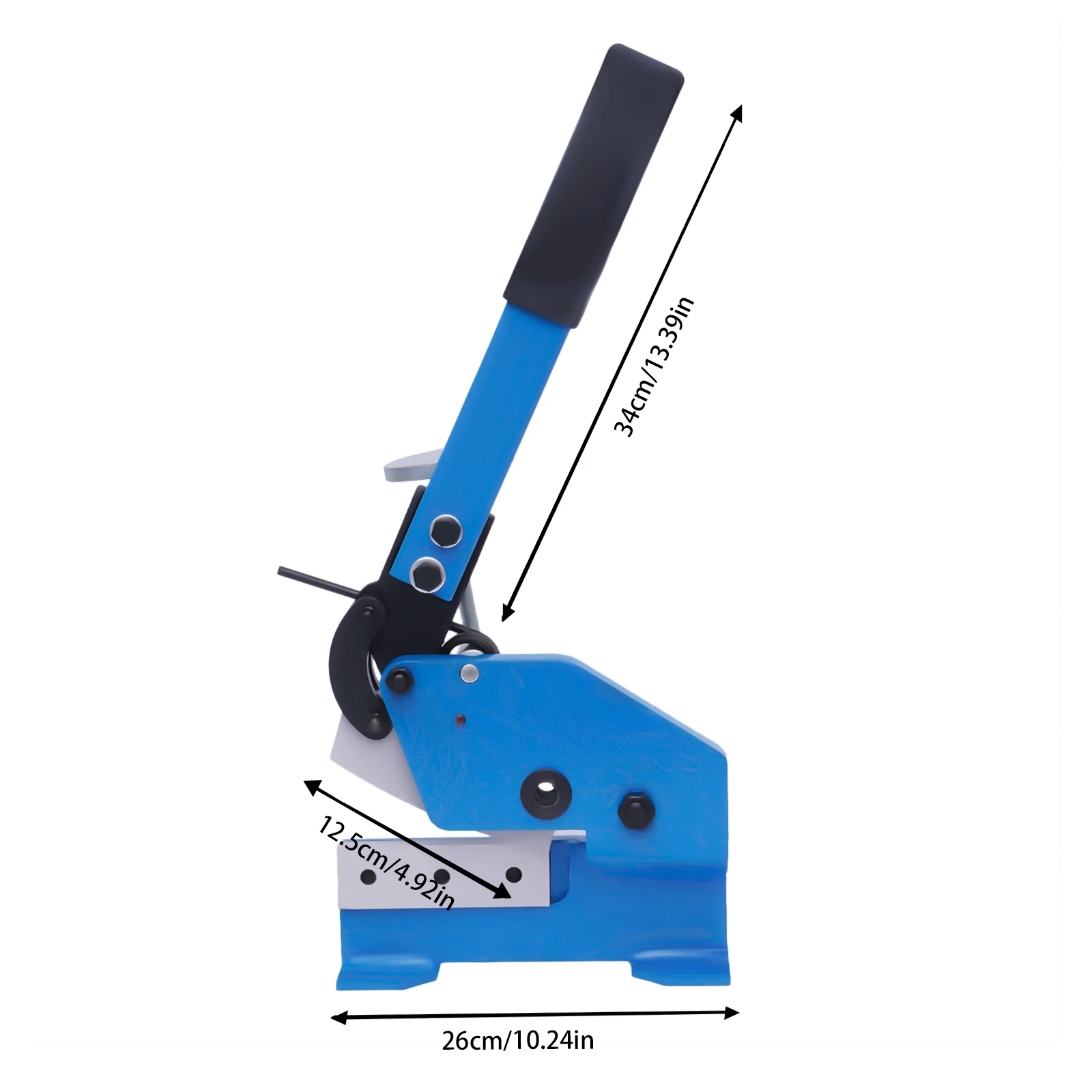 125mm Metal Cutting Shear Bench Hand Lever Steel Rebar Manual Shearing Cutter