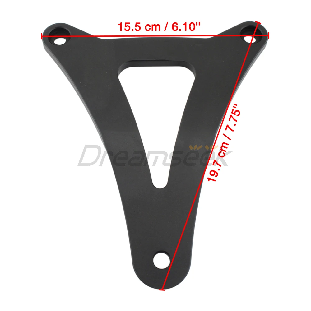 Motorcycle Front Headlight Bracket for Harley Softail Breakout FXBR FXBRS 2018+ Black Headlamp Conversion Support Mount Holder