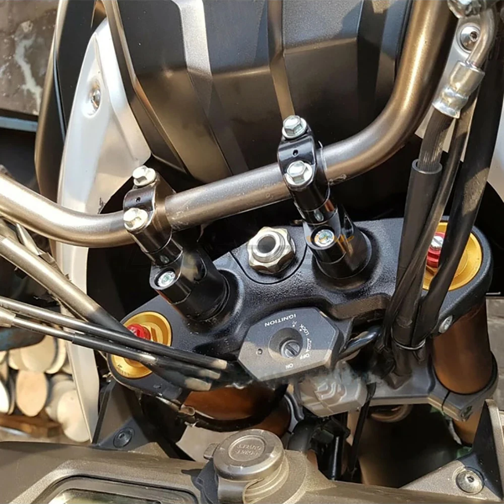 Handlebar Riser Clamp Move Back Adapter for Honda NC750X 2016-2021 CB500F 2013-2017 Motorcycle Handle Bar Riser Extend Mount CNC