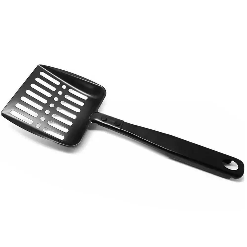 Metal Fireplace Ash Hollow Out Wood Stove Ash Sifter Charcoal Shovel Fireplace Tools Iron Coal Shovel for Wood Stove