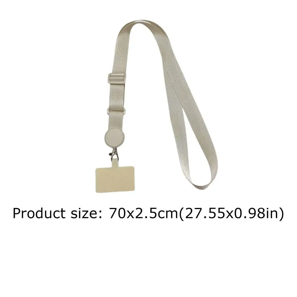 Crossbody Mobile Phone Lanyard Adjustable Anti-lost Phone Leashes Removable Phone nylon Case Strap Neck Phone Holder