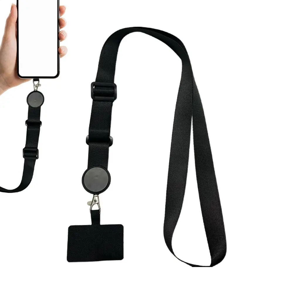 Crossbody Mobile Phone Lanyard Adjustable Anti-lost Phone Leashes Removable Phone nylon Case Strap Neck Phone Holder