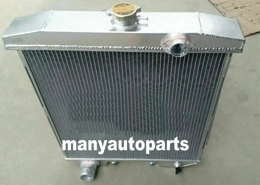 1954-1956 For Ford Fairlane Car Sedan Wagon Mainline 54 55 56 Aluminum Radiator