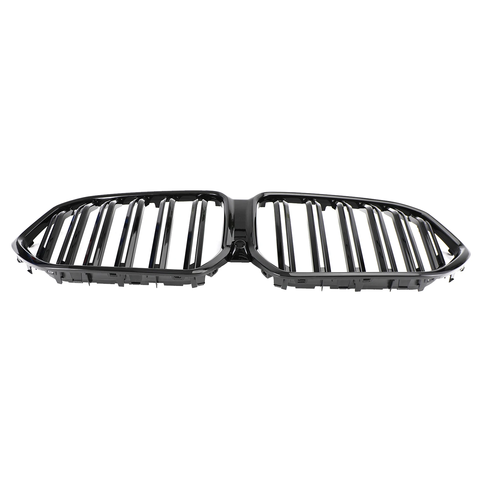 Artudatech Front Bumper Grille Grill Fit for BMW X6 G06 M50i 2020-2022 W/Camera Hole Black