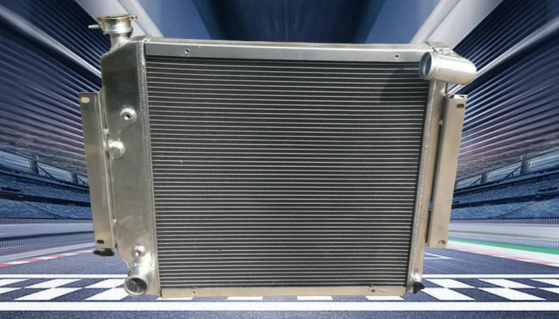 For 1970-1981 International Harvester Scout II & Pickup 3.2L 5.0L 5.6L I4 V6 V8 Softop Safari II 1970 71 3Row Aluminum Radiator